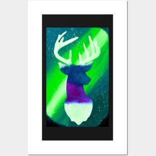 Milky Way - Space Deer Posters and Art